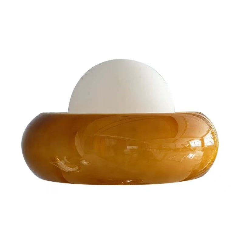 Bauhaus Glass Table Lamp with Eye Protection Lighting