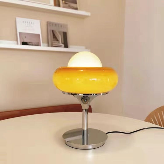Bauhaus Glass Table Lamp with Eye Protection Lighting