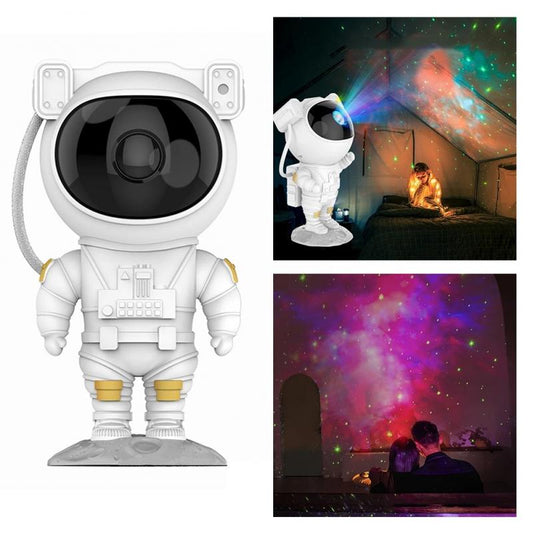 Astronaut Galaxy Starry Sky Projector Nightlight USB Lamp