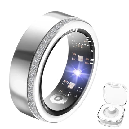 Smart Ring for Women – Luxury Diamond Ring with Tech Core