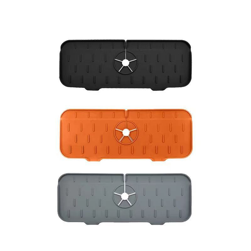 Kitchen Faucet Draining Mat for Splash-Proof Sink Care Uses