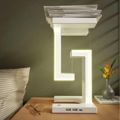 Smartphone Wireless Charging Suspension Balance Lamp for Home