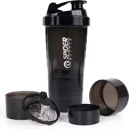 550ml Mixing Shaker Bottle for Smooth Protein Drinks Daily