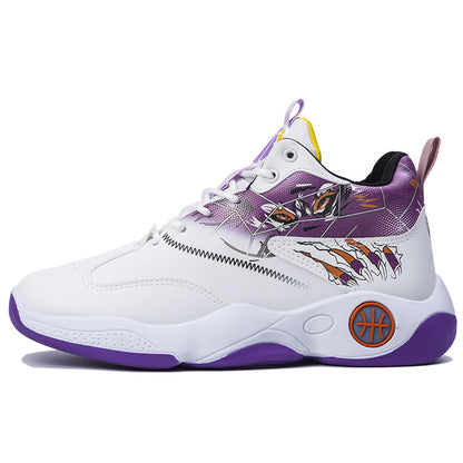 Buy Men's High-Top Basketball Sneakers with Breathable Design