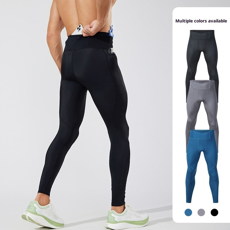 Unisex Compression Stretch Yoga Pants Fitness Leggings