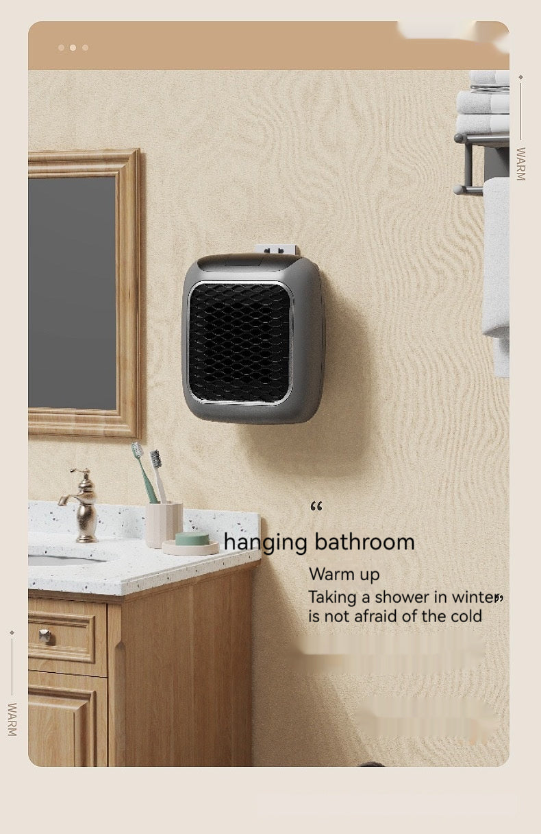 Mini Fan Heater – Wall-Mounted Dormitory Heating Solution
