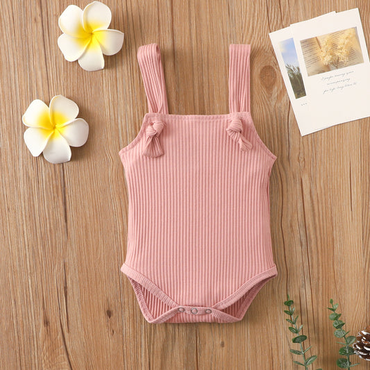 Baby Cotton Pit Strap Small Romper Cozy Cotton Infant Wear