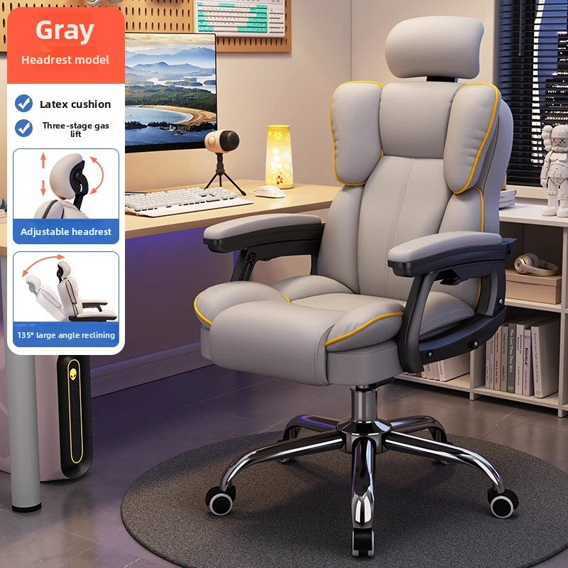 Adjustable Lumbar Support Ergonomic Office Chair for Comfort