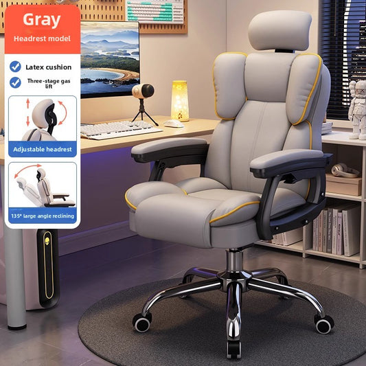 Adjustable Lumbar Support Ergonomic Office Chair for Comfort