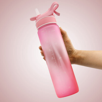 Buy Sports Water Bottle with Straw – Bounce Cover Space Cup Pro