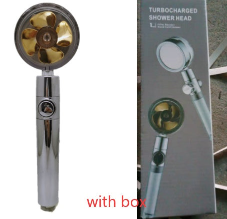 Buy Shower Head Water Saving – 360° Rotating ABS Rain Nozzle