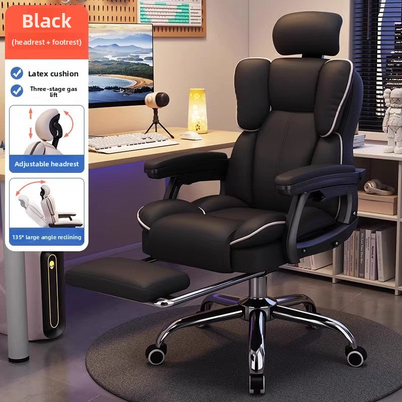 Adjustable Lumbar Support Ergonomic Office Chair for Comfort