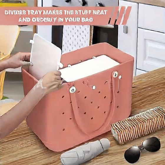 Beach bag partition