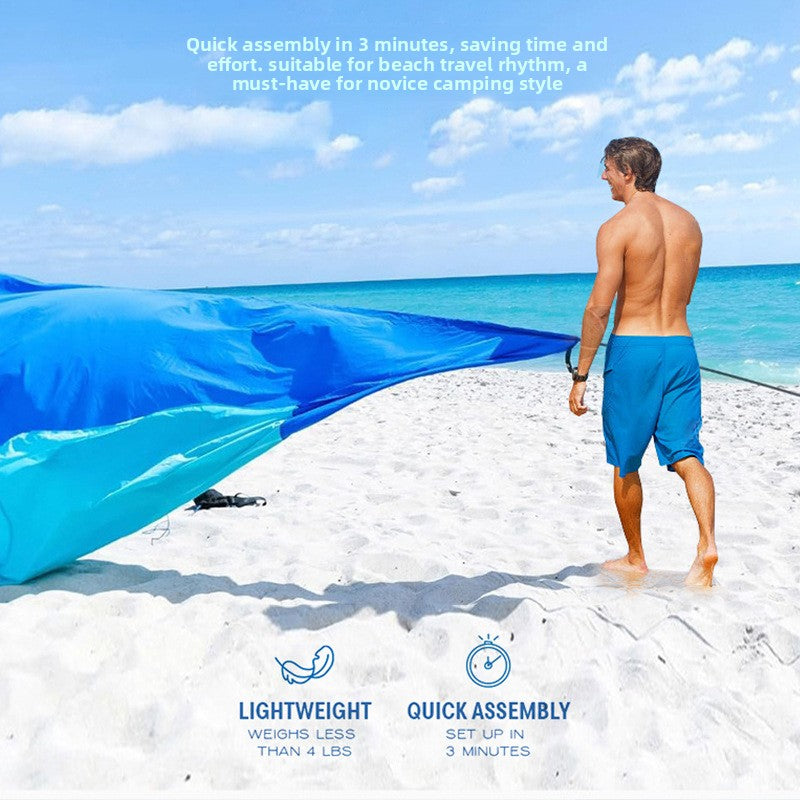 Beach sunshade