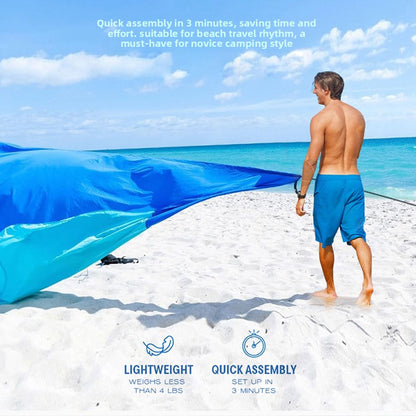 Beach sunshade