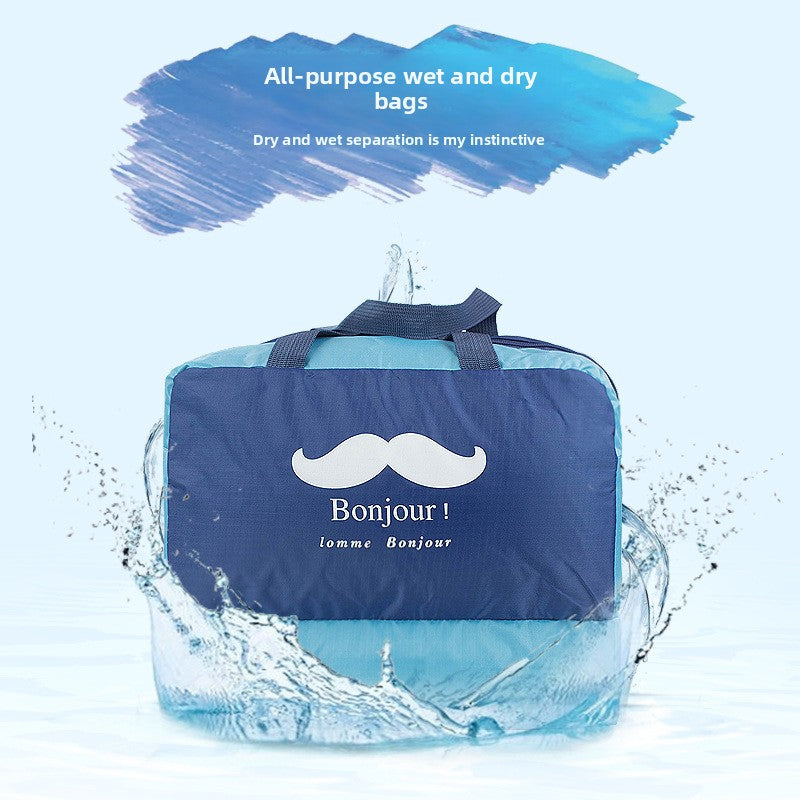 Beach Swimming Dry and Wet Separation Wash Storage Bag
