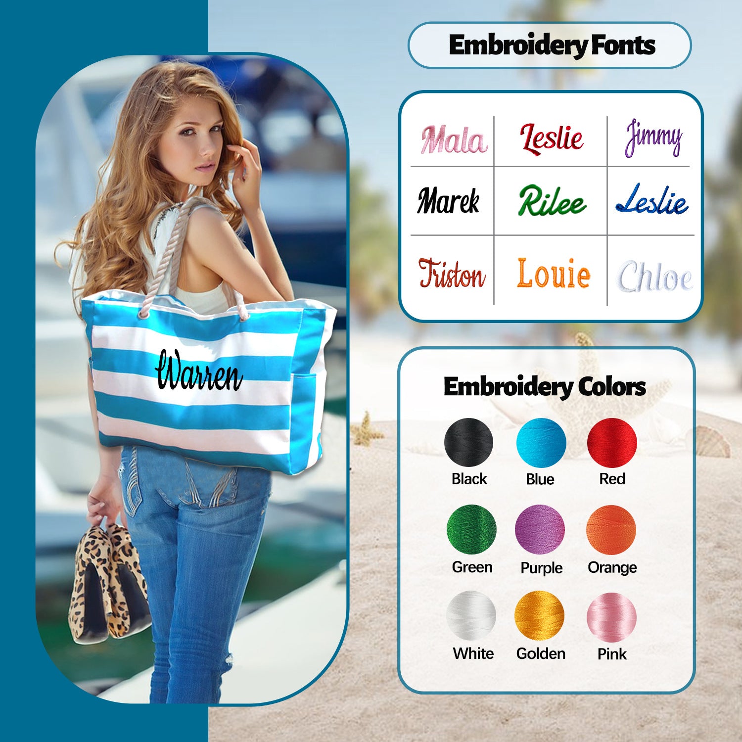 Beach Tote Bag