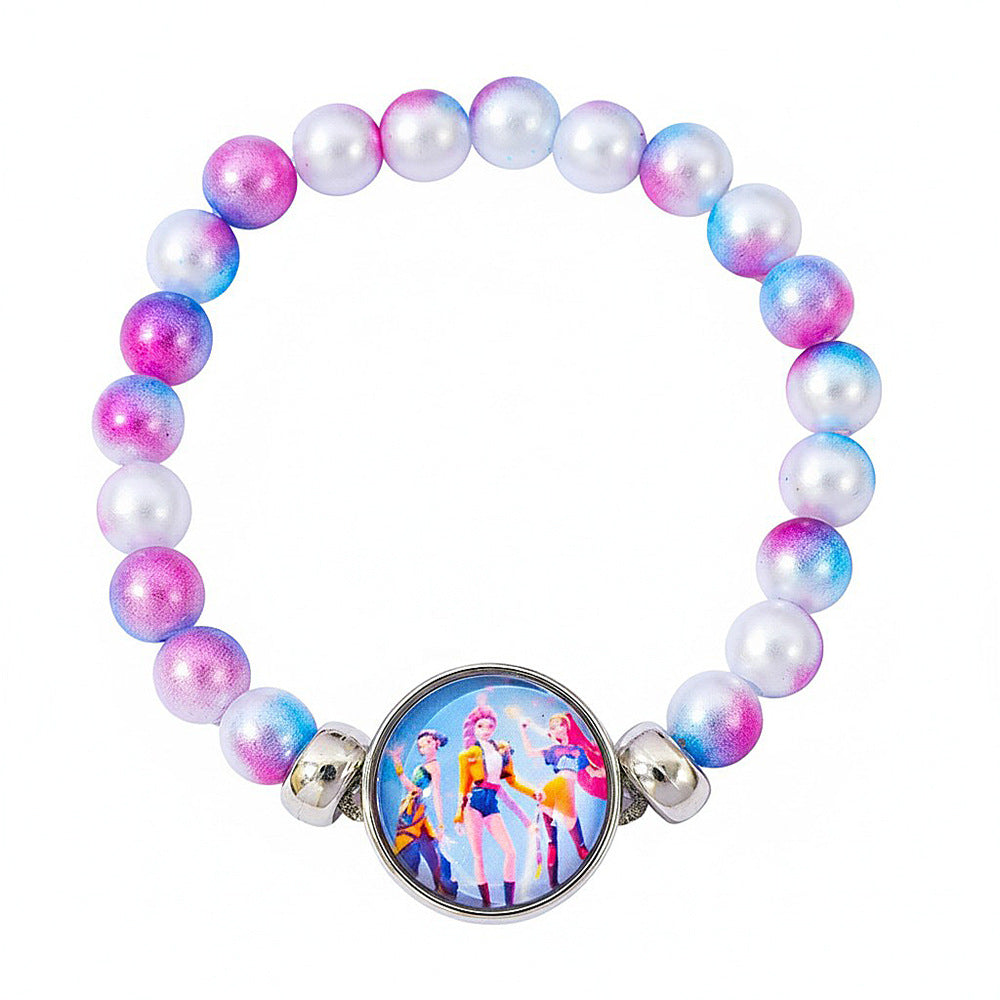 Beaded Alloy Oil Dripping Jewelry