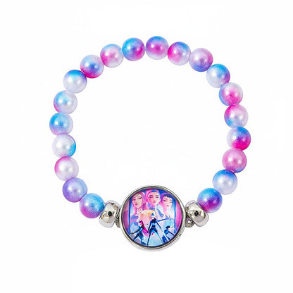 Beaded Alloy Oil Dripping Jewelry