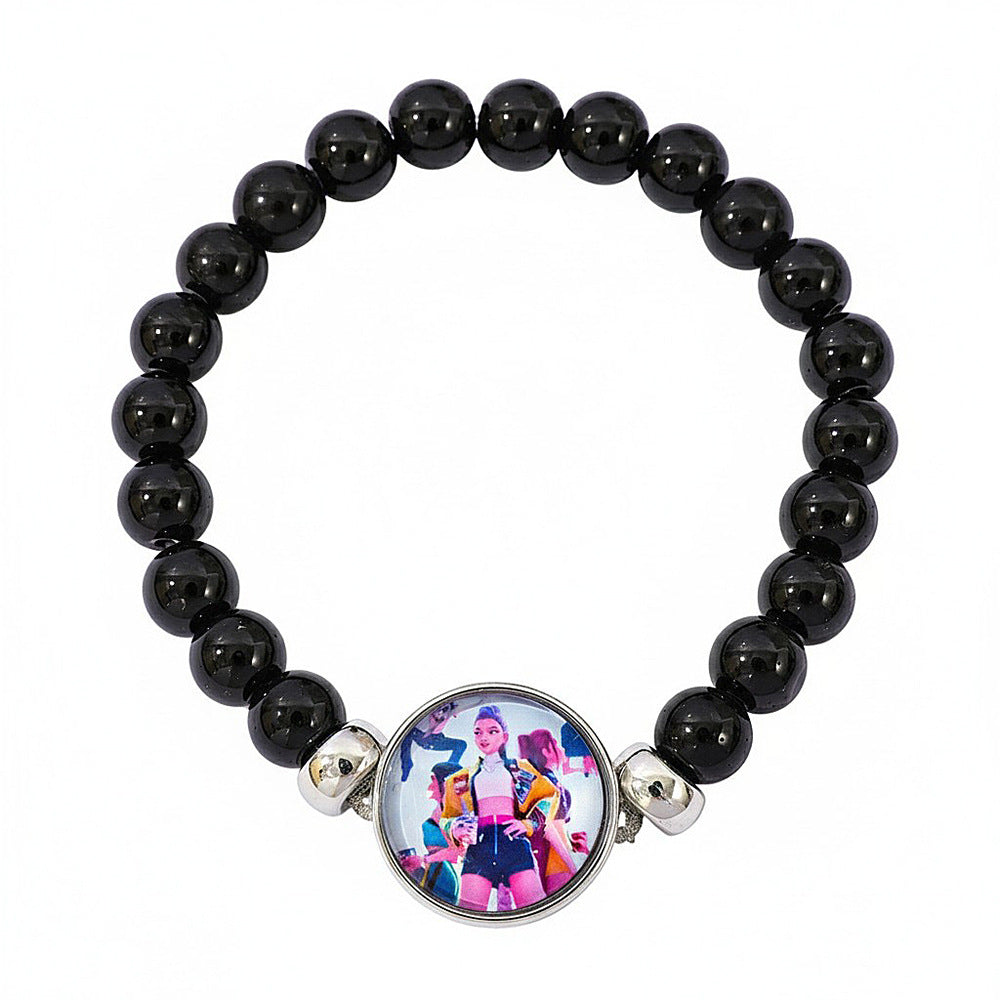 Beaded Alloy Oil Dripping Jewelry
