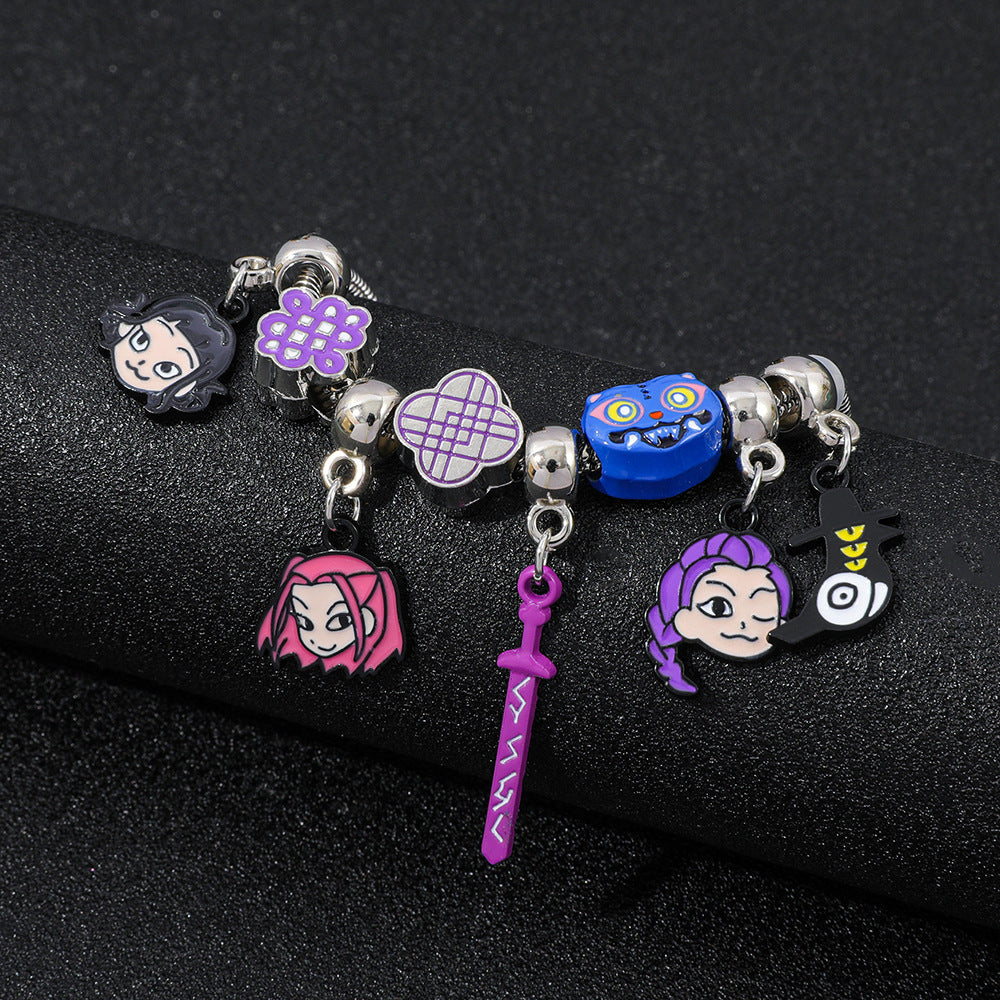 Beaded Alloy Oil Dripping Jewelry