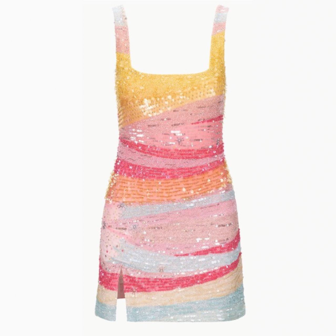 Beaded Backless Dress