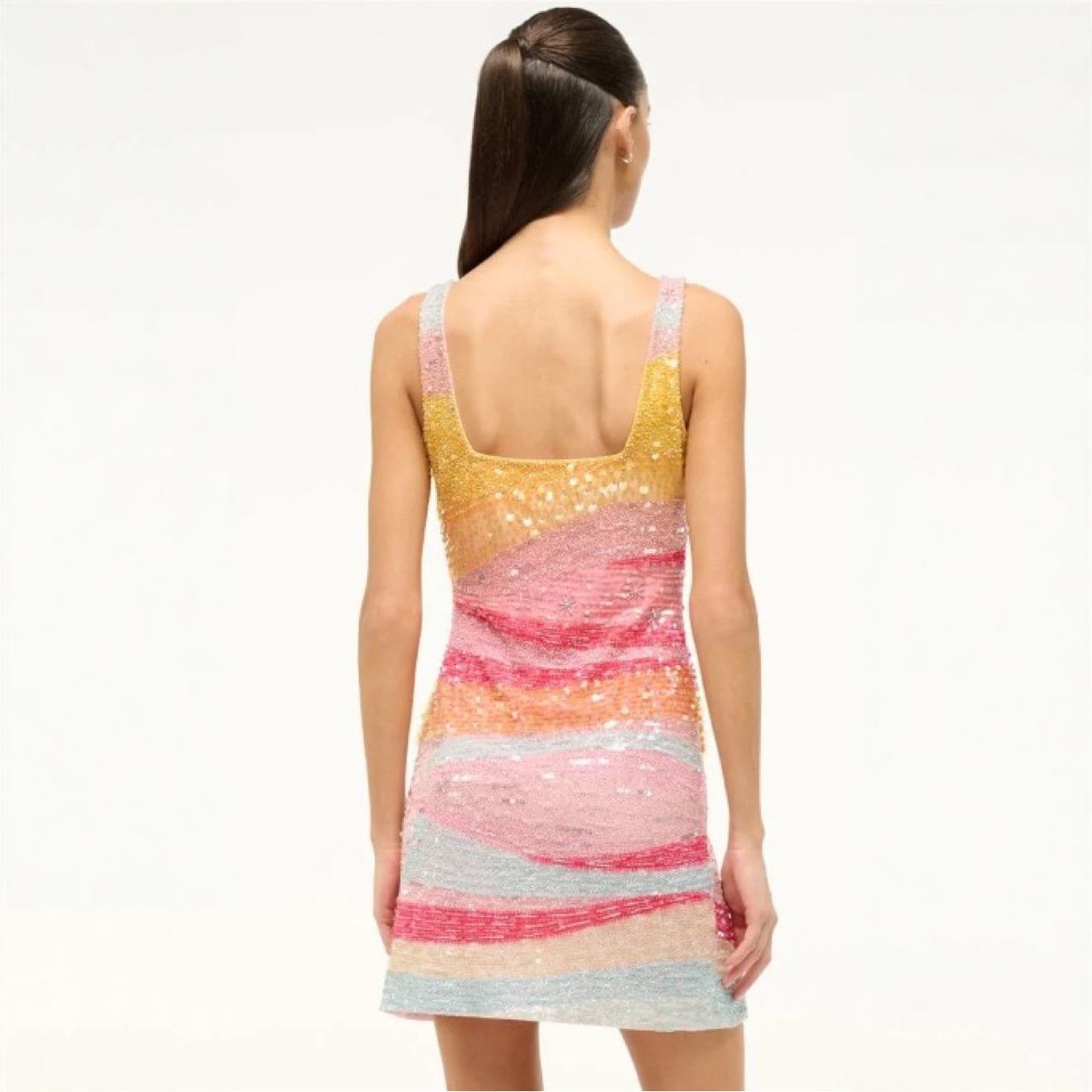 Beaded Backless Dress