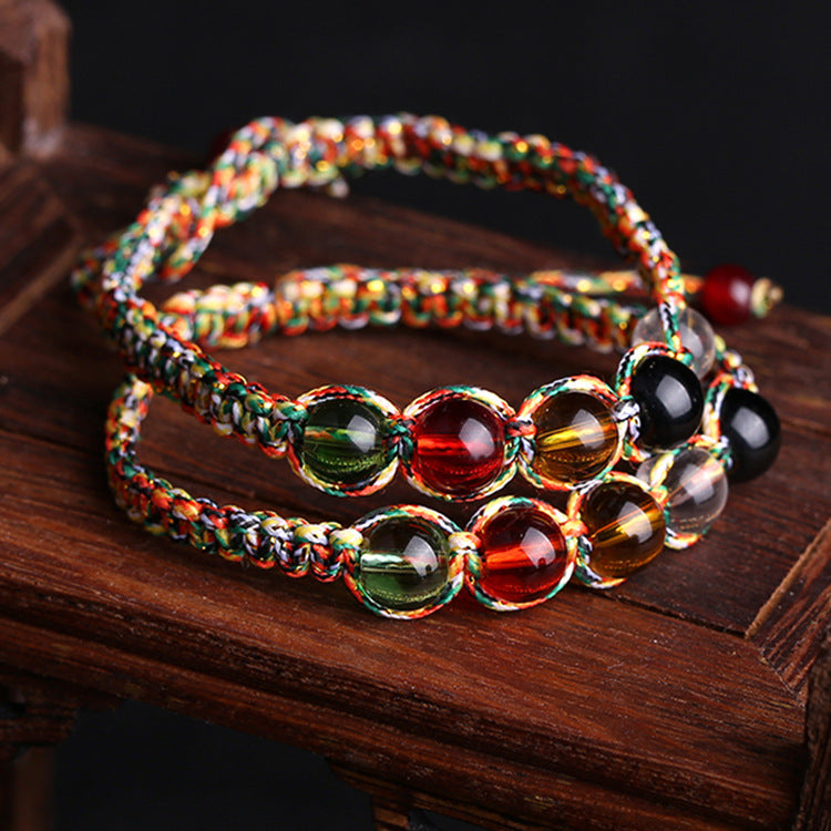 beaded bracelet