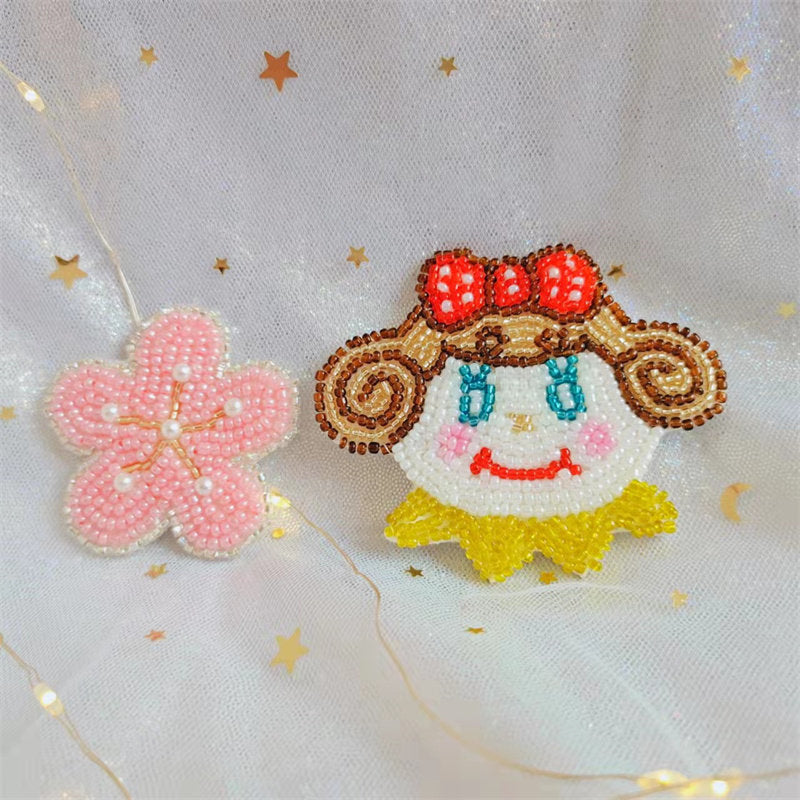 Beaded Brooch