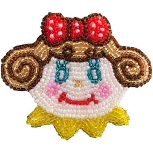 Beaded Brooch