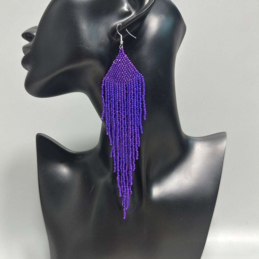 beaded earrings