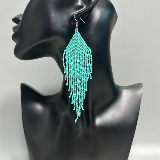 beaded earrings