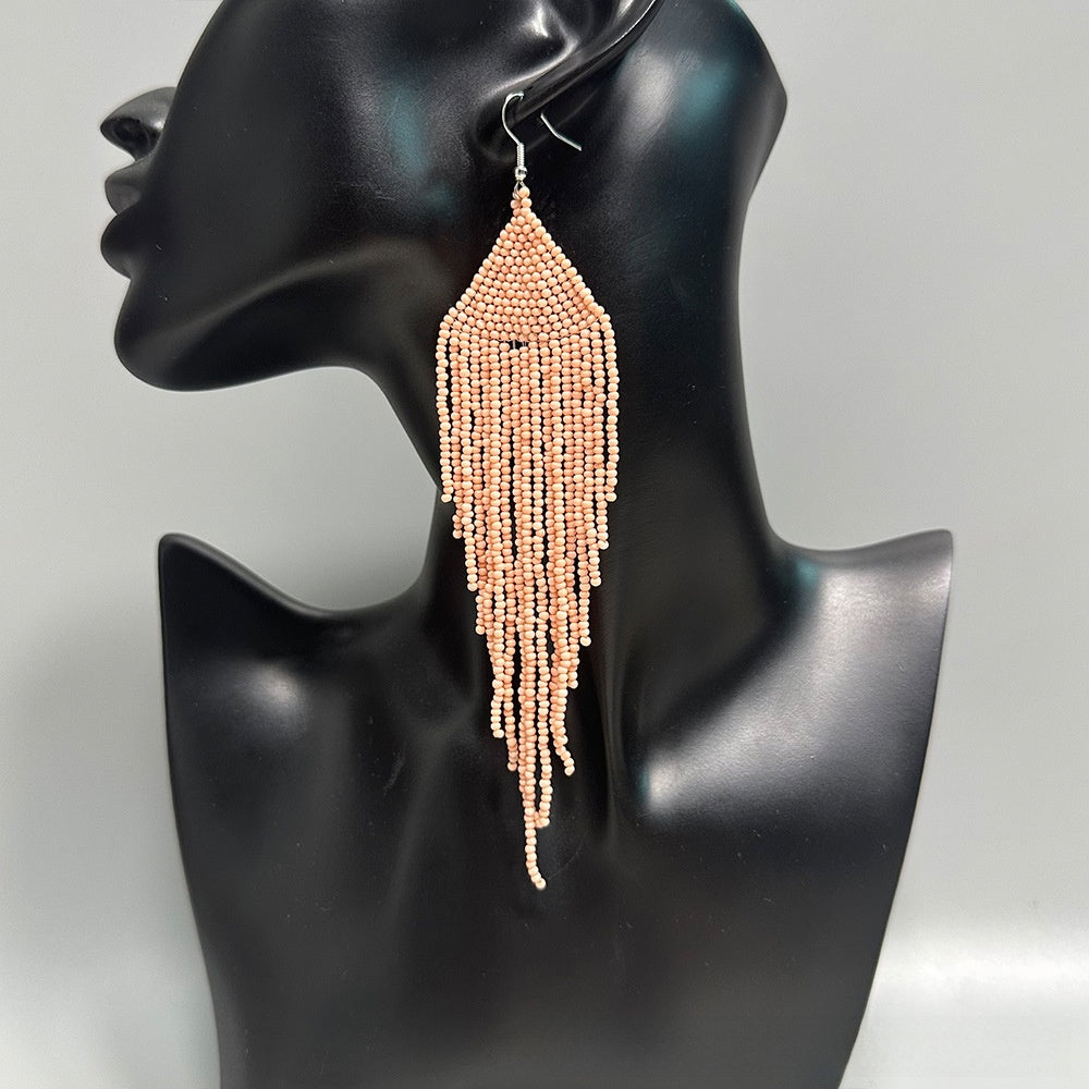 beaded earrings