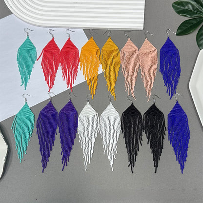 beaded earrings
