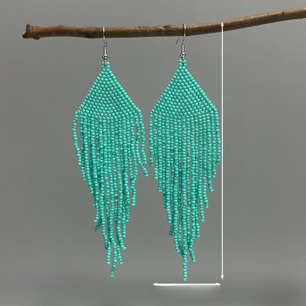 beaded earrings
