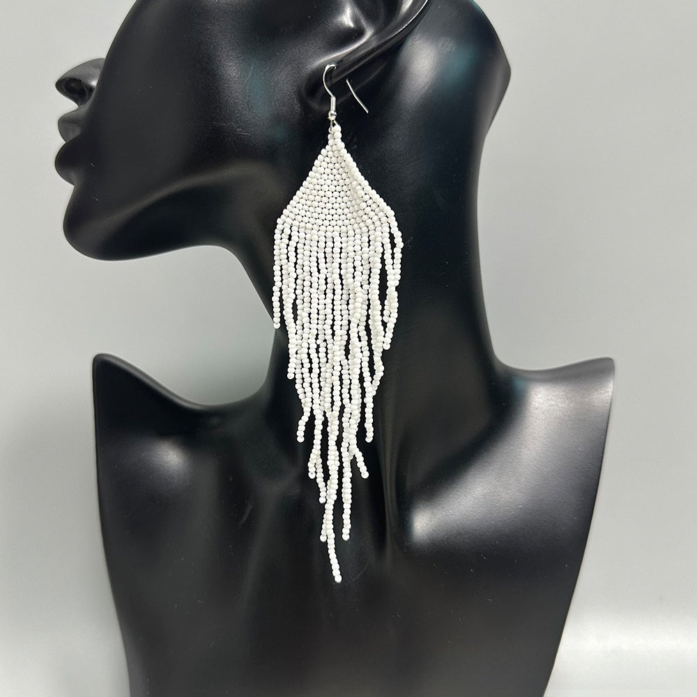 beaded earrings