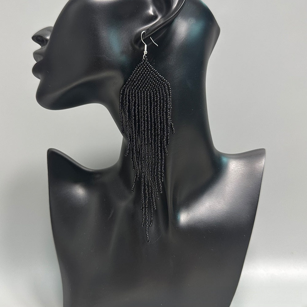 beaded earrings