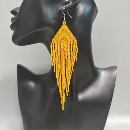 beaded earrings