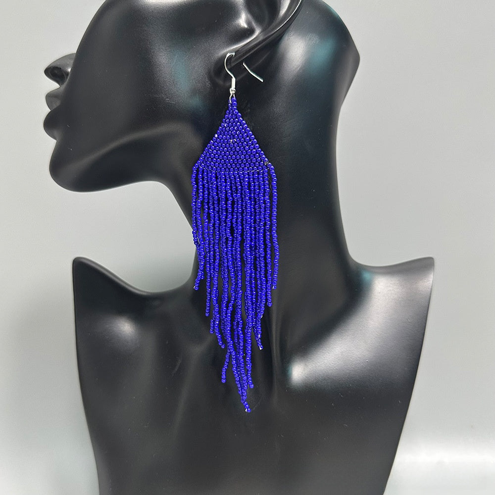 beaded earrings