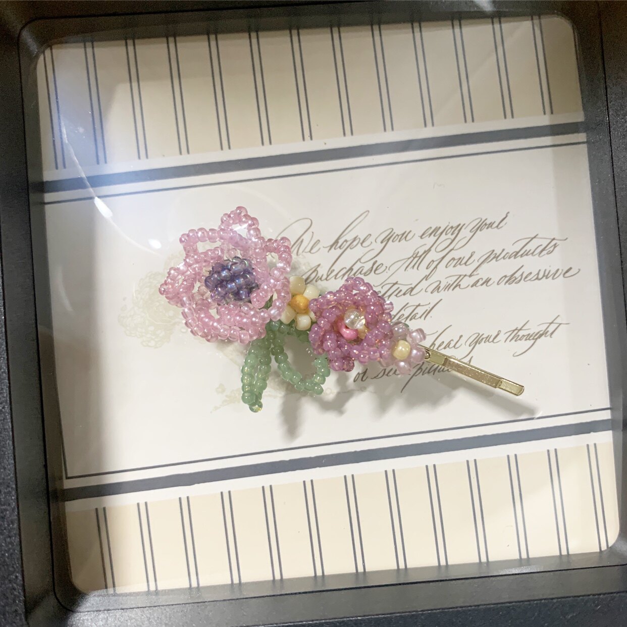 Beaded Hairpin