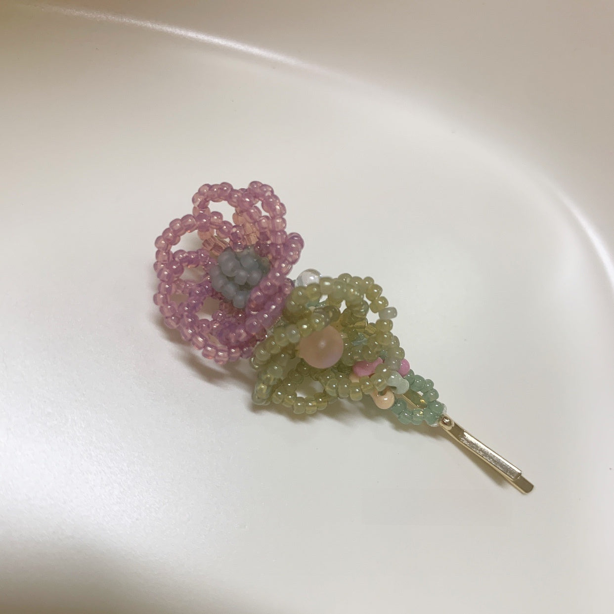 Beaded Hairpin