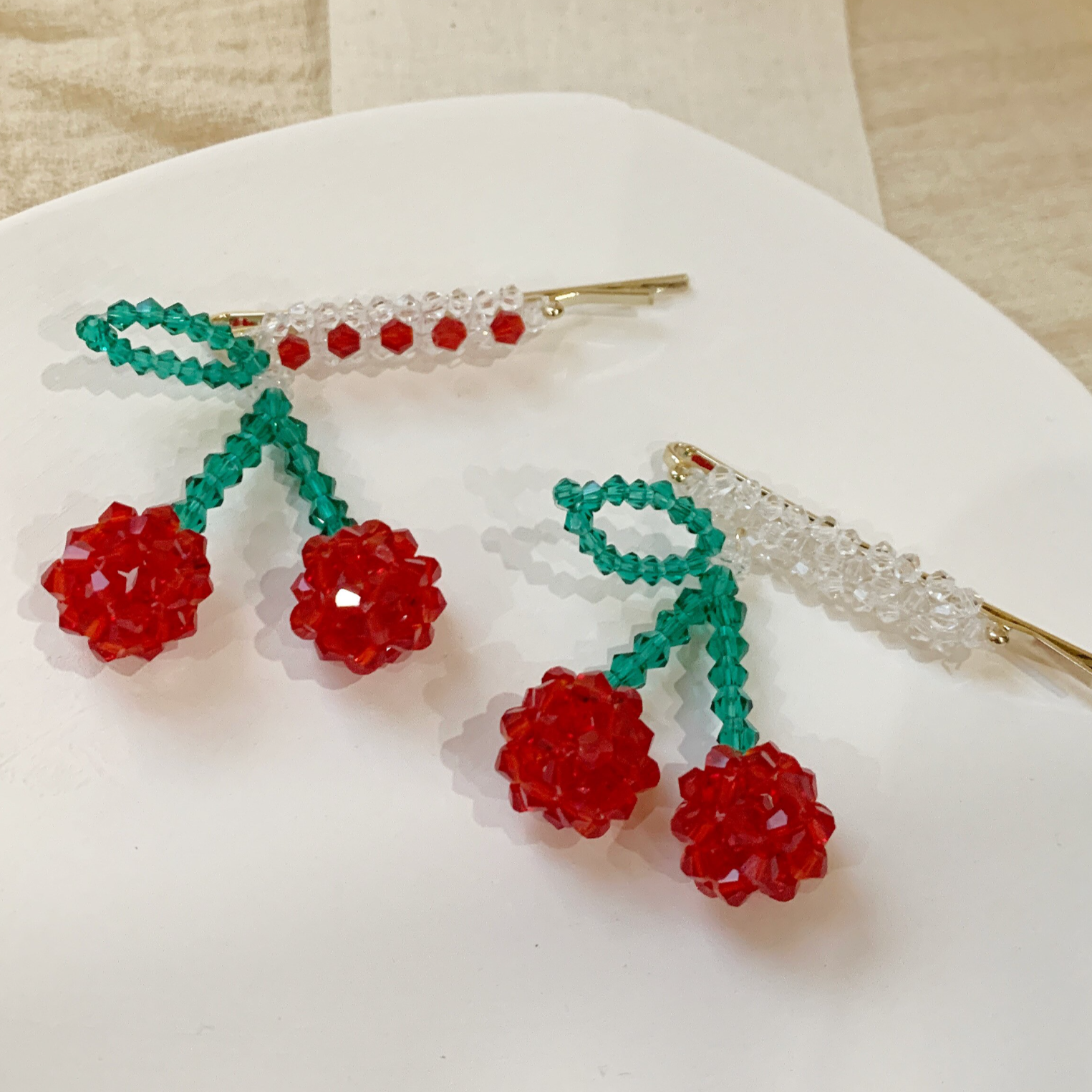 Beaded Hairpin