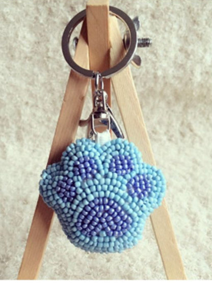 Beaded Keychain Pendant