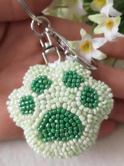 Beaded Keychain Pendant