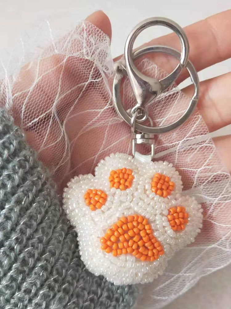 Beaded Keychain Pendant