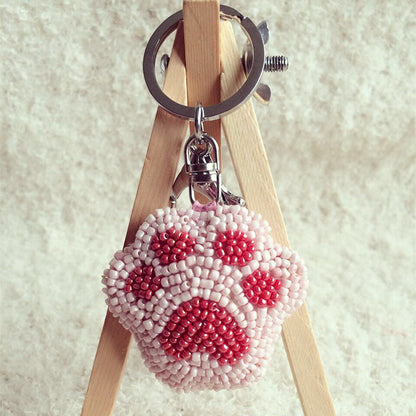 Beaded Keychain Pendant