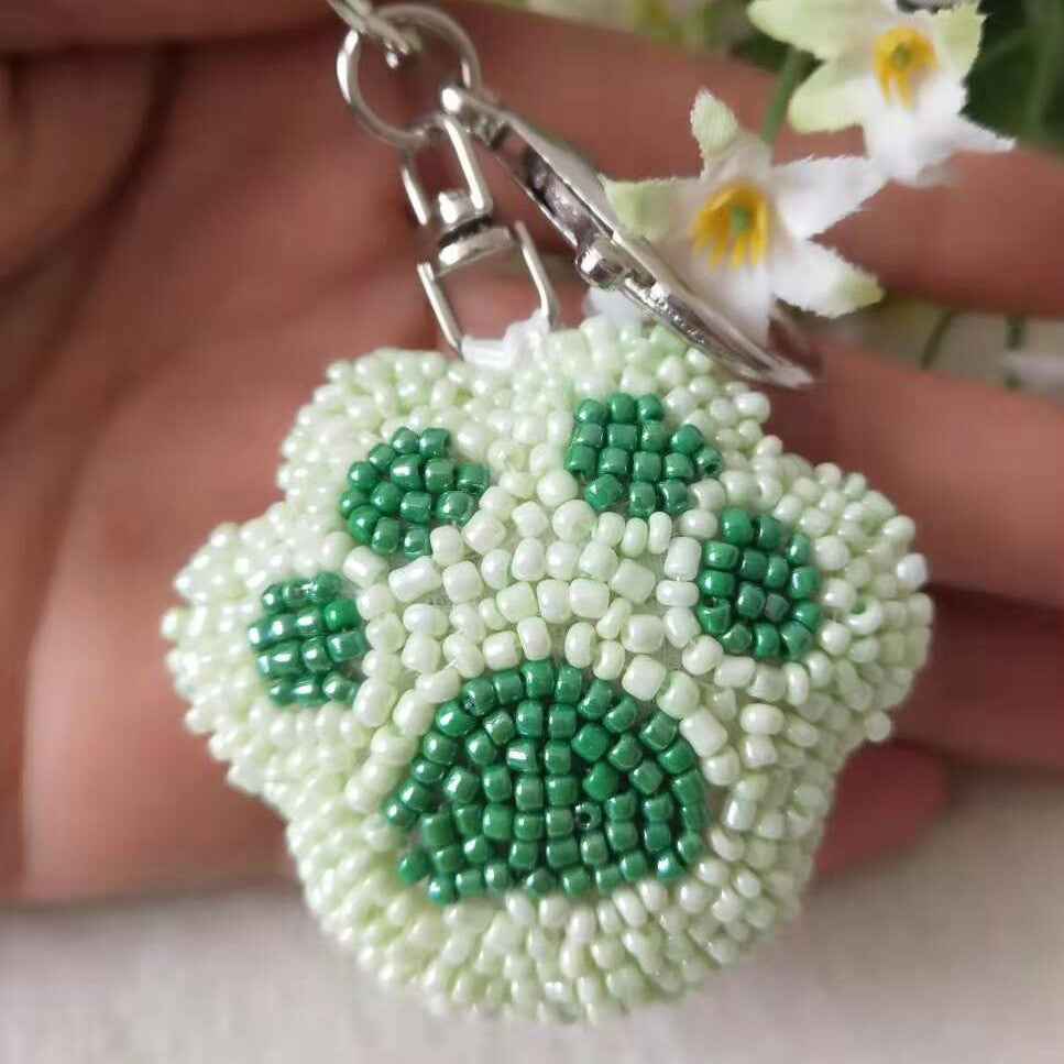 Beaded Keychain Pendant