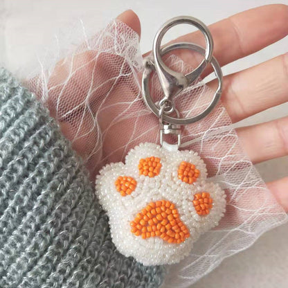 Beaded Keychain Pendant