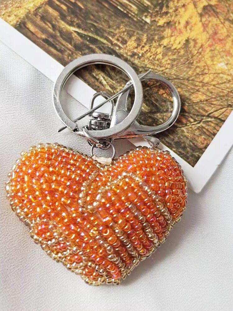 Beaded Keychain Pendant