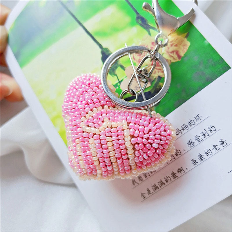 Beaded Keychain Pendant
